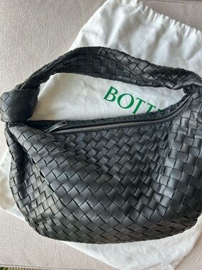 Bottega Veneta Black Jodie Bag